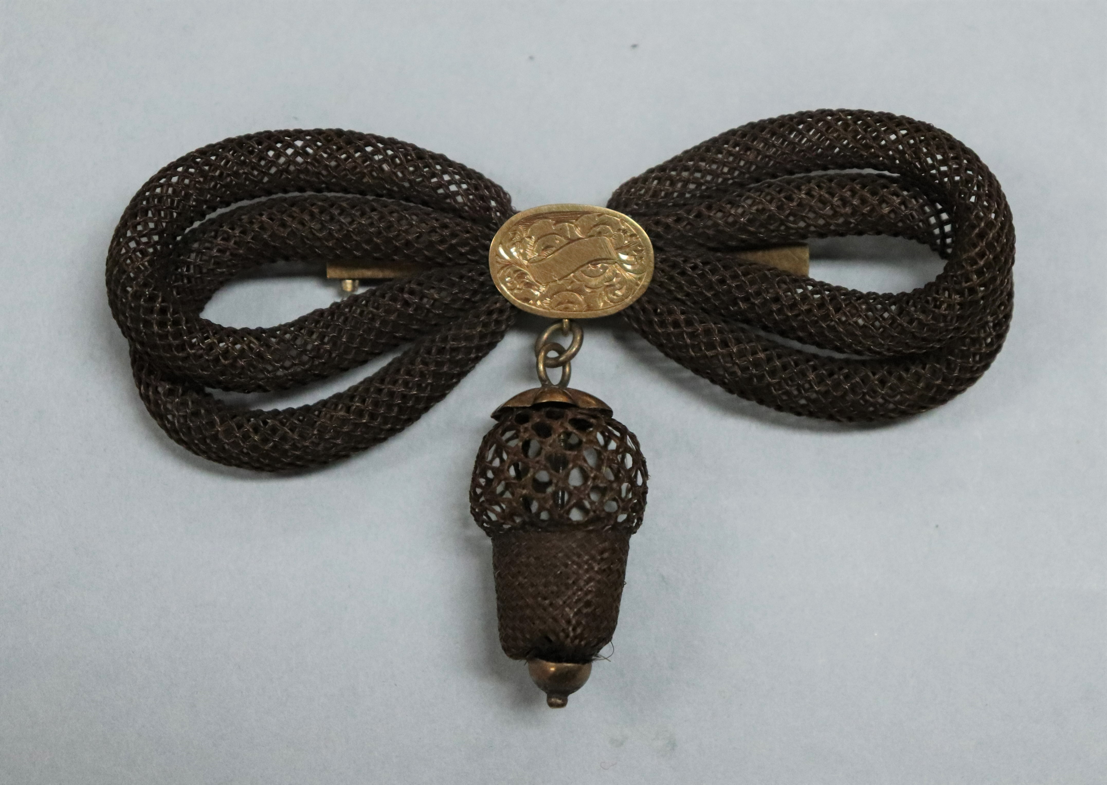 A hair wrap from 1800s. 